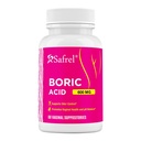 Safrel Boorzuur Vaginale Suppositoiries - 60 Tel (1-Pack) 