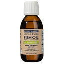 Wiley's Finest Wild Alaskan Fish Oil Summit DHA Liquid - 2140mg de DHA et 460mg de EPA Omega-3 - Supplément liquide aromatisé aux agrumes - 4.23 Oz (25 portions)