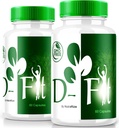 (2 Pack) Capsules D-Fit, toute la formule naturelle D Fit pour la santé et la condition physique, un support kéto Premium pour atteindre les objectifs de corps et de condition physique, supplément kéto perte de poids, DFit pilules de désintoxication critiques (120 capsules)