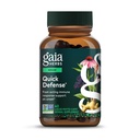 Gaia Herbs Quick Defense - Fast-Active Immune Support Supplement* - Echinacea, Black Elderberry, Ginger & Andrographis - 40 Vegan Liquid Phyto-Capsules (4-Dagvoorziening)