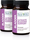 Best Life Kruiden Vrouwen Ultimate Bladder Ondersteuning en controle Supplement voor Incontinentie, Leakage en Overactieve Blaas - 2 Flessen