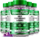 NutraRize (5 Pack) Krachtige vitaliteit Gummies, Wigorous Vitality Male Enhancement Gummies, Verhoogd vertrouwen en uithoudingsvermogen Vitality Gummy, Horny Goat Weed for Men Gomitas Enchantment (300 Gummies)