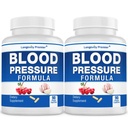 [2-Bottle Value Pack] Longevity Blood Pressure Formula -Wetenschappelijk geformuleerd met Hawthorn & 12+ Kwaliteit Alle natuurlijke kruiden