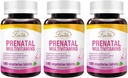 Lovita prenatale vitamines met ijzer 27 mg, foliumzuur 800mcg & Calcium, Vegan prenatale vitamines voor vrouwen tijdens en na preganacy, niet GGO, 180 Vegetarische prenatale pillen (pakket van 3)