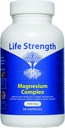 5 vormen Magnesium Complex 500 MG - 90 capsules - oxide citraat aspartaat Glycinaat & Gluconaat - niet GGO, soja, gluten en zuivelvrije plantaardige capsules