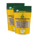 Nettoyer le sang LifeBoost Tea Organic – Nettoie et soutient l'enlèvement naturel des déchets chimiques excédentaires du flux sanguin Echinacea Chamomile.. Supplément à base de plantes