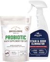 Rocco & Roxie Cat Probiotische Supplementen & Stain & Odor Eliminator Bundle