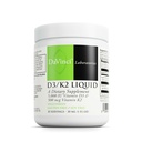 DAVINCI Labs D3/K2 Liquid - Liquid Vitamin D & Vitamin K Supplement for Bone Health, Heart Support & Calcium Absorptie - 30ml (30 porties)