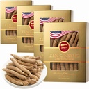 4 Dozen Amerikaanse Wisconsin Ginseng - Small Long Root - Premium Quality Panax Ginseng. Boosts Body Immunity, Energy for Men & Women (16oz)