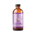 C60 Purple Power Organic MCT Huile de noix de coco, Huile de noix de coco bio pressée à froid, 99.99% Pure C60 Carbon Fullerènes (16 oz)