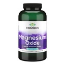 Swanson Magnesium Bone & Muscle Health Support 200 Milligrammen (2 capsules per 400 mg Dien magnesiumoxide) 500 capsules