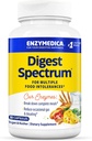 Enzymedica Digest Spectrum, geavanceerde digestieve enzymen voor vrouwen en mannen, Ondersteunt spijsvertering en Meerdere Food Intolerances, Snelwerkende Formule voor Gas en Bloating Relief, 90 Capsules FFP