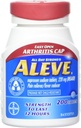 Leve tabletten met gemakkelijke Open Artritis Cap, Naproxen Natrium, 220mg (NSAID) Pijn Reliver/Fever Reducer, 200 Telling (verpakking van 2)