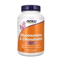 NOW Supplementen, Glucosamine en Chondroitine, met sporenmineraal concentraat en Alfalfa, 240 Veg capsules