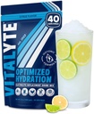 Vitalyte Electrolyte Powder Drink Mix, isotone Electrolyte Hydration Mix, Gluten Gratis Post Workout Powder Mix, Verpakking van 1, 35 oz., Cool Citrus smaak