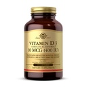 Solgar - Vitamin D3 (Cholecalciferol) 400 IU, 250 Softgels