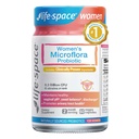 Life-Space Probiotic for Women, 2 Month Serving, Support Healthy Vaginale Microflora & Comfort, Dagelijkse Supplement voor Vrouwen, pH-balans met Lactobacillus rhamnosus, 6,3 Miljard CFU & 6 Strains, 60 ct