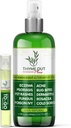 Thyme Out Plus Natural Skin Relief Spray for Eczema, Acne, Bug Bites & Irritated Skin – Safe for Babies, Kids & Pets – Gentle Non-Toxic Face & Body Mist with Organic Thyme + Oat Support