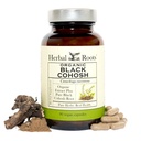 Kruidenwortels Biologische Black Cohosh Root Extra Sterkte Menopauze en Menstruele Ondersteuning voor vrouwen 90 capsules, Veganistisch