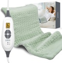 Pure Verrijking PureRelief XL Verwarmingskussen - 12" x 24" Elektrische verwarmingskussen voor rugpijn en krampen, 6 warmte-instellingen, FSA/HSA in aanmerking komende, zachte Machine Wasmiddel, Auto-off & Moist Heat (Zen Green)