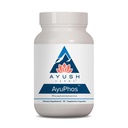 Ayush Kruiden AyuPhos - Fosfatidylserine supplement voor mannen en vrouwen, sojavrije fosforatidyl Serine, hersenen, geheugen, & cognitieve ondersteuning voor volwassenen, 200 mg per pil - 90 Vegetarische capsules (1 telling)