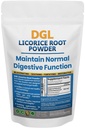 DGL Licorice Supplement: Ondersteunt Digestieve Gezondheid, Gut Lining Ondersteuning, DGL Poeder voor Wellness, Licorice Root Extract Poeder, 140 serv.