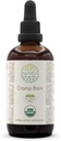 HerbEra Cramp Bark B120 USDA Teinture biologique (extrait sans alcool, gouttes à base de plantes de haute puissance) Barque biologique certifiée (Viburnum Opulus) Barque séchée (4 fl oz)