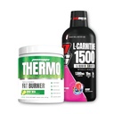 PROSUPPS Thermo Fat Burning Thermogenic Powder Spicy Rita et 1500 L-Carnitine Berry - Gestion du poids et préentraînement - Énergie, humeur, contrôle de l'appétit -