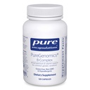 Pure Encapsulations PureGenomics B-Complex - Breed Spectrum B Vitamine Ondersteuning voor Genetische Expressie, Cellulaire Functie, Hormone Productie & Energie Metabolisme* - met Vitamine B12 & B6-120 Capsules