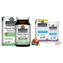 Jardin de la vie Dr Enzymes digestifs formulés avec Papaine, Bromelain et Dr. Probiotiques préparés Bio Kids+ Plus Vitamine C & D - Berry Cherry
