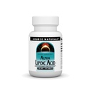 Source Naturals Alpha L'acide lipoïque soutient le métabolisme sain du sucre, la fonction hépatique et la production d'énergie* -100 mg - 60 comprimés