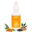 Supplément de curcumine liposomique WellPath : gouttes de curcuma liquide avec extrait de poivre noir