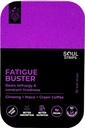 Soul Strips Moeheid Buster - Ginseng, Maca, Green Coffee, Energy Booster, vermindert Mental & Physical Fatigue, Quick Absorb, Mixed Bessen Smaak, Reizen-Vriendly, 30 snel oplossen Strips Pack