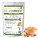 MariGold Grass-gehydrolyseerde collageen Peptides Poeder Pindakaas 1LB - 100% zuiver, type I & III Bovine Hydrolyzed Collageen, Non-GMO, Hormone Free, Sojavrij, Glutenvrij, Zuivelvrij, Keto-vriendelijk