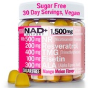 1500mg NAD+ Suikervrije Gummy's NAD + Plus NR TMG ALA Trans-Resveratrol Fisetin Supplementen 