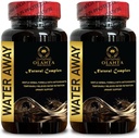 Generic Water Away - Waterretentie en Flushing - Water Pillen Waterbewaring, Waterbewaring Relief, Diuretic Pillen voor Waterbewaring, Water weg Pillen Maximale sterkte - 2 Flessen