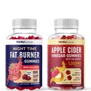 MAV NUTRITION Night Time Fat Burner Gummies en Apple Cider Vinegar Gummies 