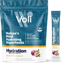 Voli Electrolytes Powder Packets No Added Sugar Electrolyte Drink Mix for Hydration 