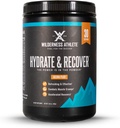Wilderness Atlete - Hydrate & Recover .. Vloeistof Hydration Powder Electrolyte Drink Mix - Recover Sneller met Bcaas - Hydrate Powder met 1000 mg vitamine C - 30 Serving Tub (Arizona Peach)