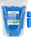 XPRS Nutra Maat 00 Lege capsules - 1000 Telle Lege Gelatine Capsules - Pillen DIY Capsule Vulling - Vulbare Gel Caps voor Do-It-Yourself Supplements (Blauw)