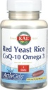 KAL Red Gist Rice, CoQ-10, Omega 3, 60 Softgels