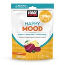 Force Factor Happy Mood, Mood Support and Balance Supplement to Support Happiness, Positivity, and Stress, Made with Magnesium, Saffron, Zembrin, Non-GMO, Tropical Fruit Flavor, 30 Soft Chews