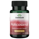 Swanson Policosanol - Le supplément aide à soutenir la santé cardiovasculaire - Toute la formule naturelle aide la bonne santé cardiovasculaire et la fonction - aide à maintenir des niveaux de cholestérol sains (60 capsules, 20mg chacune)