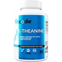 fitcode L Theanine 200mg Capsules voor Focus en Ontspanning L-theanine 200mg Nootropic Supplement voor Attentie Energie en Focus - Daytime Mood Support en Nootropic Focus Supplement