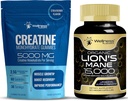 WELNESS LABSRX Lions Mane supplement capsules - Create Gummies 5000mg