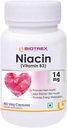 Générique Nutraceuticals Niacine 14mg Vitamine B3 avec Inositol 50mg Supplément - 60 Capsules de Veg
