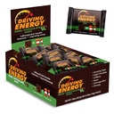 Driving Energy - Cafeinated Energy Bite Size - Dark Chocolate Mint Energy Fuel met 150mg Cafeïne - Lang aanhoudende energie voor sportschool, workout, volwassenen - Great Taste - Low Carb - Healthy Snack - 50 Tellen
