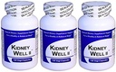 Bien rénal II (120 capsules) 3 packs, spectre complet, mélange concentré d'extrait d'herbe, tout complément alimentaire naturel sans remplissage, liants ou ingrédients synthétiques