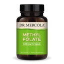 Dr. Mercola Methyl Folate - Ondersteunt Ontgifting & Cellular Health - 5-MTHF Folate - Bio available Formula - 5 mg - 30 Capsules